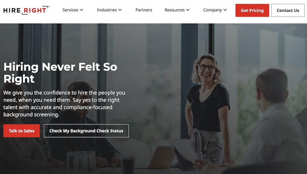 hireright homepage