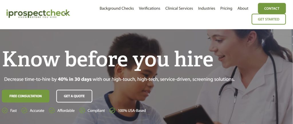 iprospectcheck background screening provider